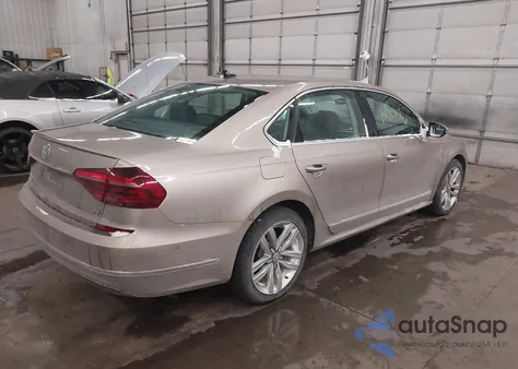 2017 Volkswagen Passat 1.8T Sel Premium from USA, damaged, VIN 1VWCT7A35HC015378